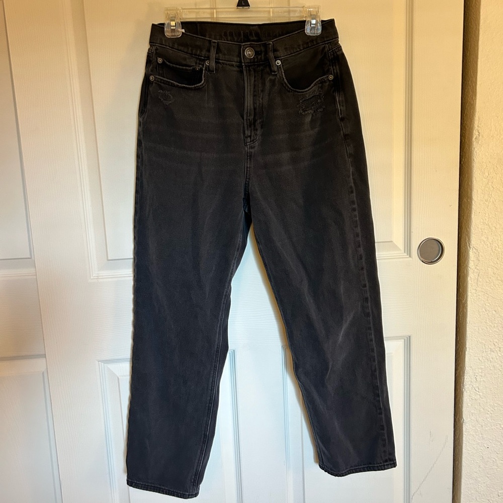American Eagle highest rise 90’s boyfriend black jeans
